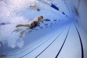 Zoom sur l'image de la piscine